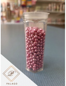Ukrasne perlice roze 15gr jedinica