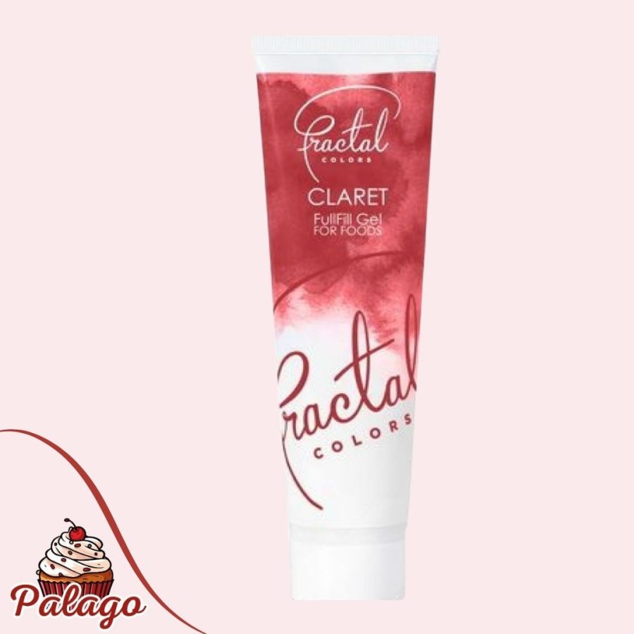 Fractal - Gel boja Claret bordo 30g